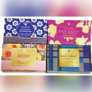 Bolero Plant-Based Soap, Set of 4ea, For All Skin Types,‎ 6.25oz ea